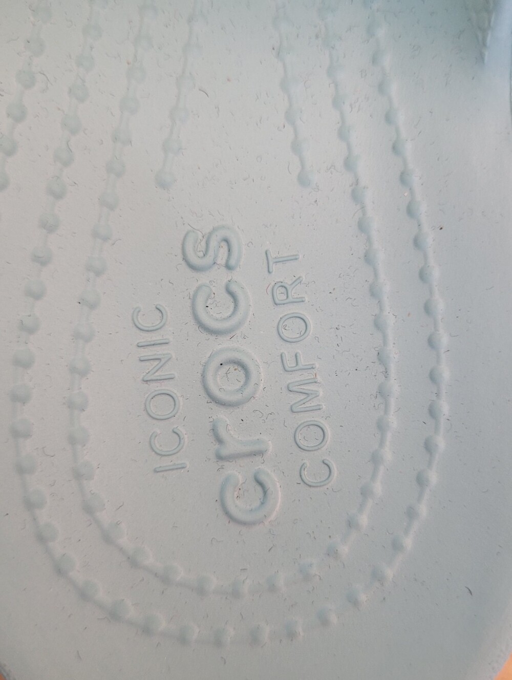 Crocs Baya Platform Sandal Pure Water Aqua Blue Green Size 8 EU38-39 New - Picture 4 of 8